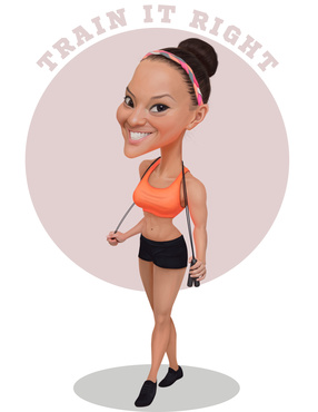 Alicia Bell - Cartoon - Personal Trainer