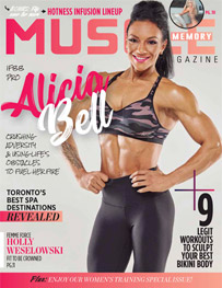 Alicia Bell IFBB PRO - MAGAZINE COVER